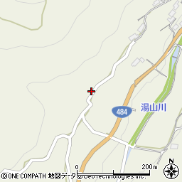 岡山県加賀郡吉備中央町湯山261周辺の地図