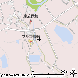 兵庫県三木市口吉川町東周辺の地図