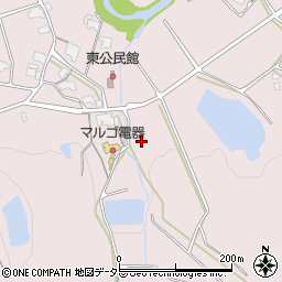 兵庫県三木市口吉川町（東）周辺の地図