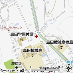 島田樟誠高校周辺の地図