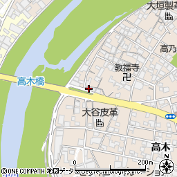 兵庫県姫路市花田町高木440周辺の地図