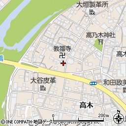 兵庫県姫路市花田町高木416周辺の地図