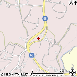 静岡県浜松市浜名区大平238周辺の地図