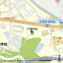 戸郷八幡神社周辺の地図