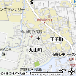 兵庫県小野市丸山町47周辺の地図