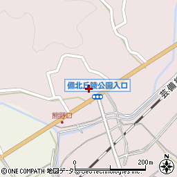 広島県庄原市上原町1299周辺の地図