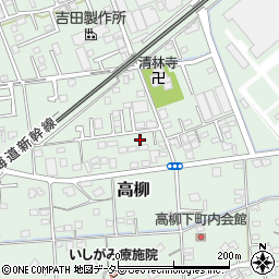 静岡県藤枝市高柳1987周辺の地図