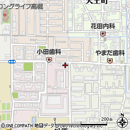 大阪府高槻市沢良木町13-8周辺の地図