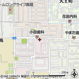 大阪府高槻市沢良木町13-3周辺の地図