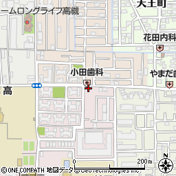 大阪府高槻市沢良木町13-31周辺の地図