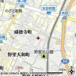 花田商店周辺の地図