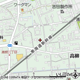 静岡県藤枝市高柳1952-1周辺の地図