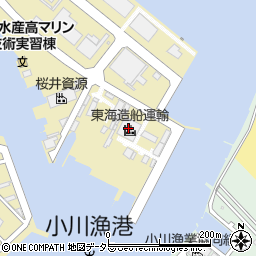 東海造船運輸周辺の地図