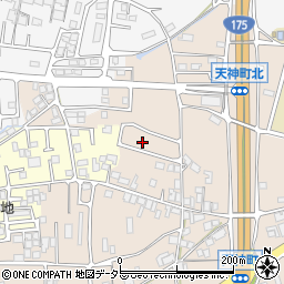 兵庫県小野市天神町1183-105周辺の地図