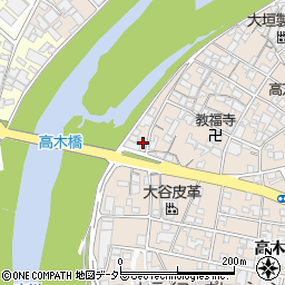 兵庫県姫路市花田町高木442周辺の地図