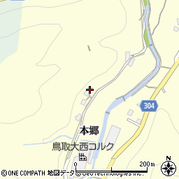 島根県浜田市内村町本郷93周辺の地図