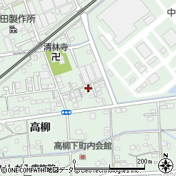 静岡県藤枝市高柳2545-4周辺の地図