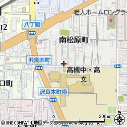 大阪府高槻市南松原町5-12周辺の地図