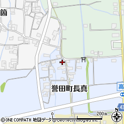 兵庫県たつの市誉田町長真47周辺の地図