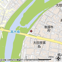 兵庫県姫路市花田町高木443周辺の地図