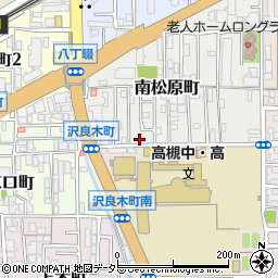 大阪府高槻市南松原町5-13周辺の地図