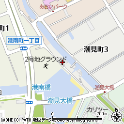 愛知県碧南市潮見町3丁目45周辺の地図