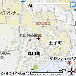 兵庫県小野市丸山町51周辺の地図