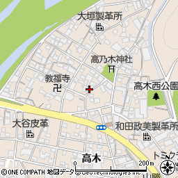 兵庫県姫路市花田町高木489周辺の地図