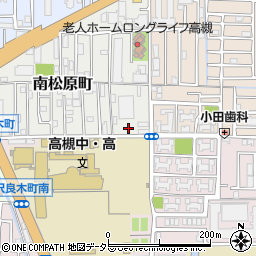 大阪府高槻市南松原町10-13周辺の地図