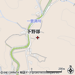 静岡県磐田市下野部1610周辺の地図