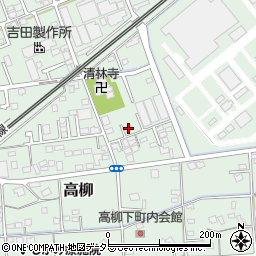 静岡県藤枝市高柳2551周辺の地図