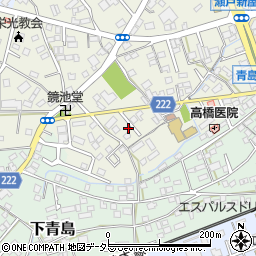 静岡県藤枝市瀬戸新屋47-2周辺の地図