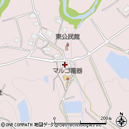 兵庫県三木市口吉川町東232周辺の地図