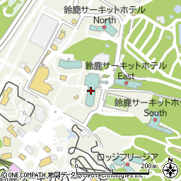 鈴鹿サーキットホテル周辺の地図