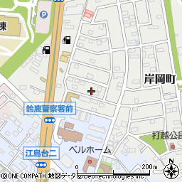 三重県鈴鹿市岸岡町3523-5周辺の地図