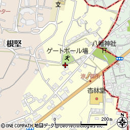 赤佐十二区公民館周辺の地図