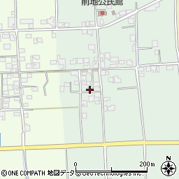 兵庫県たつの市揖西町前地178-1周辺の地図