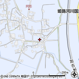 兵庫県小野市阿形町659-1周辺の地図
