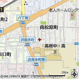 大阪府高槻市南松原町5-17周辺の地図