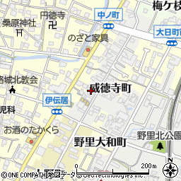 兵庫県姫路市威徳寺町28周辺の地図