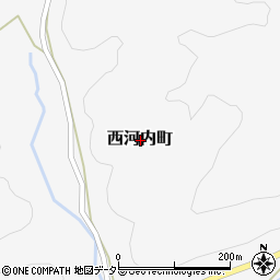 広島県三次市西河内町周辺の地図