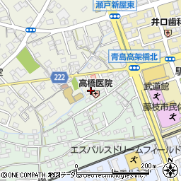 静岡県藤枝市瀬戸新屋138周辺の地図