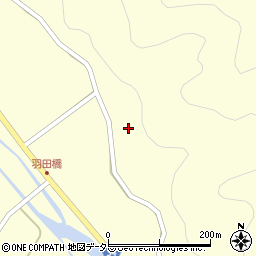 島根県浜田市内村町1167周辺の地図