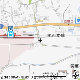 三重県亀山市関町木崎119周辺の地図