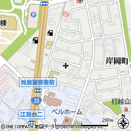 三重県鈴鹿市岸岡町3523周辺の地図