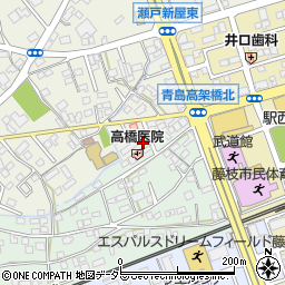 静岡県藤枝市瀬戸新屋139周辺の地図