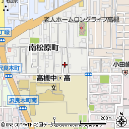大阪府高槻市南松原町9-15周辺の地図