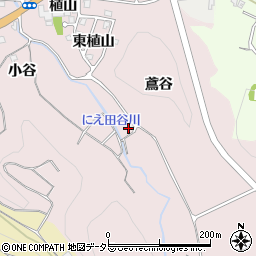 京都府綴喜郡宇治田原町贄田里周辺の地図