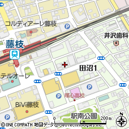 サーパス藤枝駅前周辺の地図