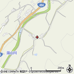 岡山県加賀郡吉備中央町湯山638周辺の地図